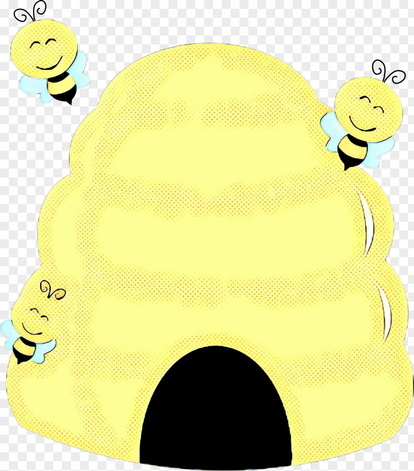 Beehive Smile Bee Background PNG
