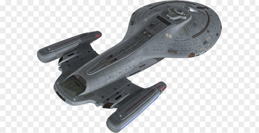 Intrepid Class Starship USS Voyager Science Fiction Car PNG