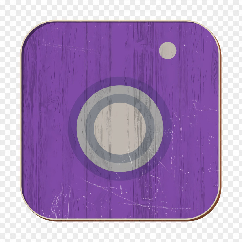 Violet Purple Social Media Logo PNG