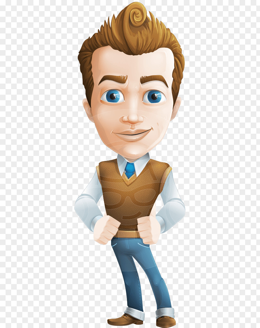 Cartoon Male Drawing PNG