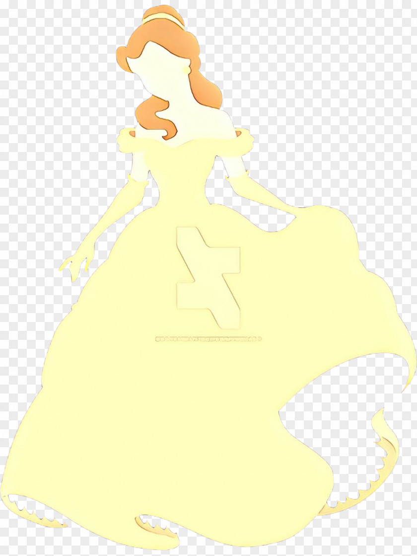 Dress Nose Yellow Background PNG
