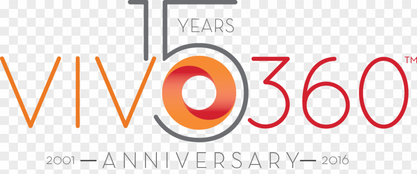 Fifteen Years Logo Brand Vivo360, Inc. Anniversary Product PNG