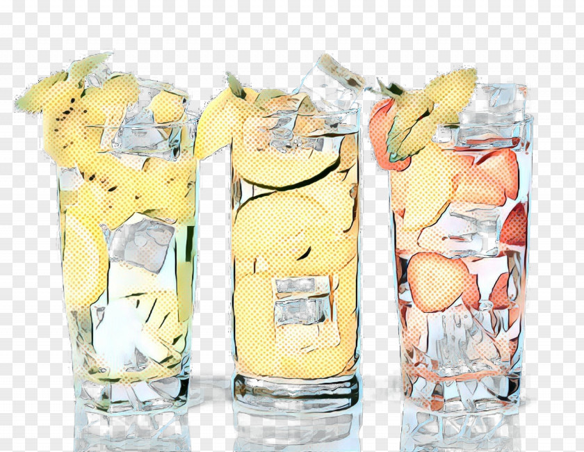 Highball Glass Drinkware Yellow Drink PNG