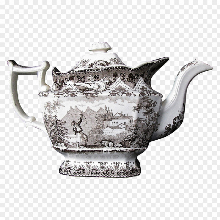Kettle Teapot Porcelain Plate Imari Ware PNG