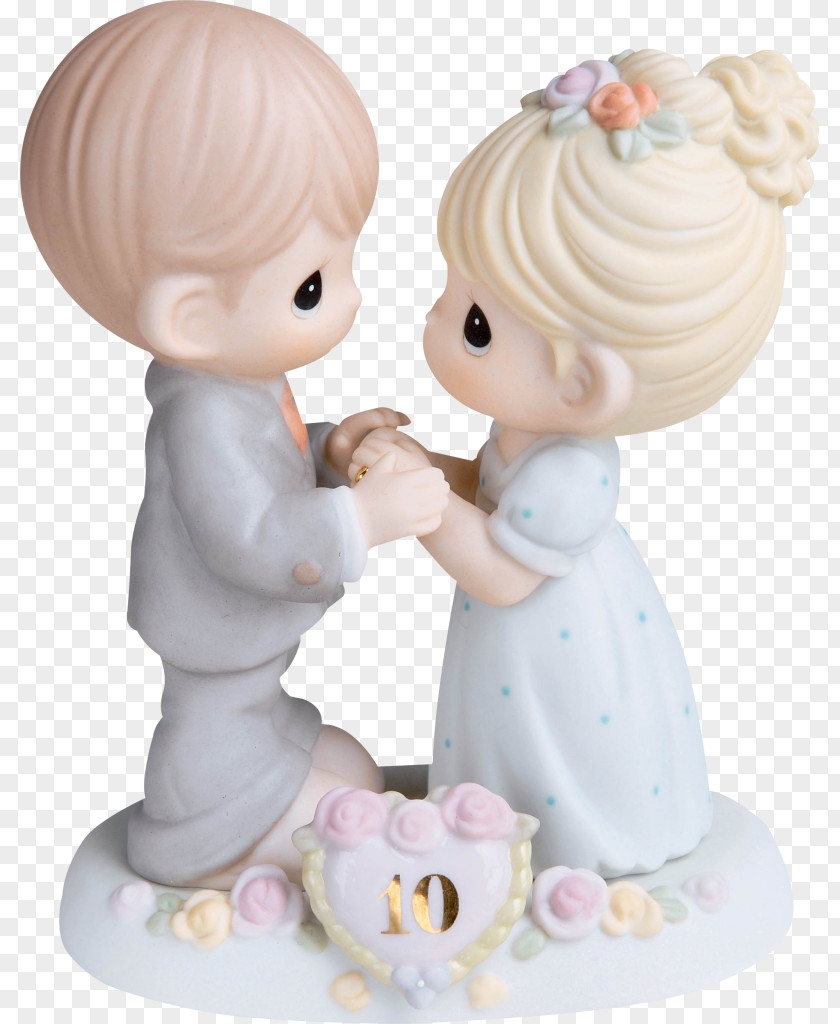 Wedding Cake Precious Moments, Inc. Gift Bisque Porcelain Figurine PNG