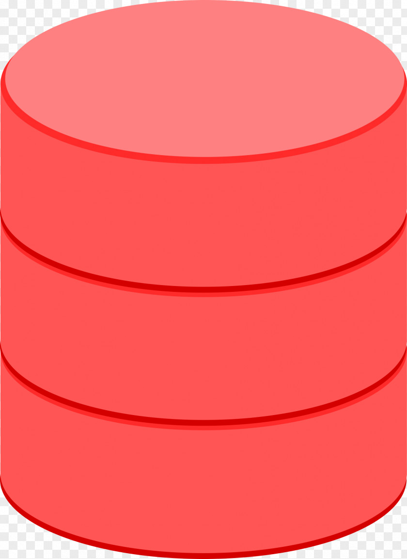 Database Cliparts Red Clip Art PNG
