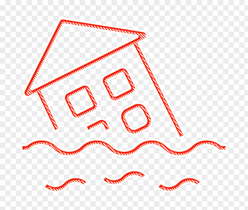 Global Warming Icon Flood PNG