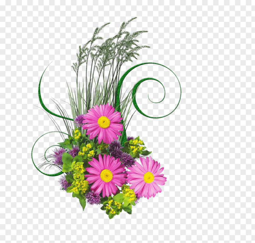 Green Color Plant Flowers Purple Daisies Dress Photography Flower PNG
