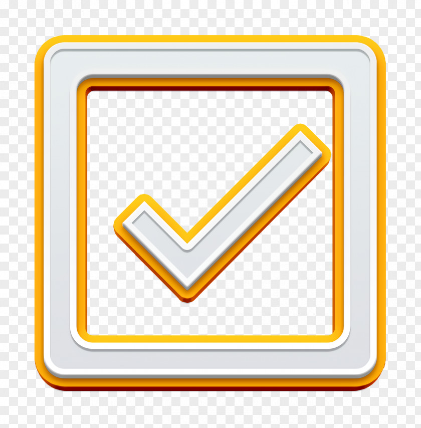 Icon Check Sign Button Consent PNG