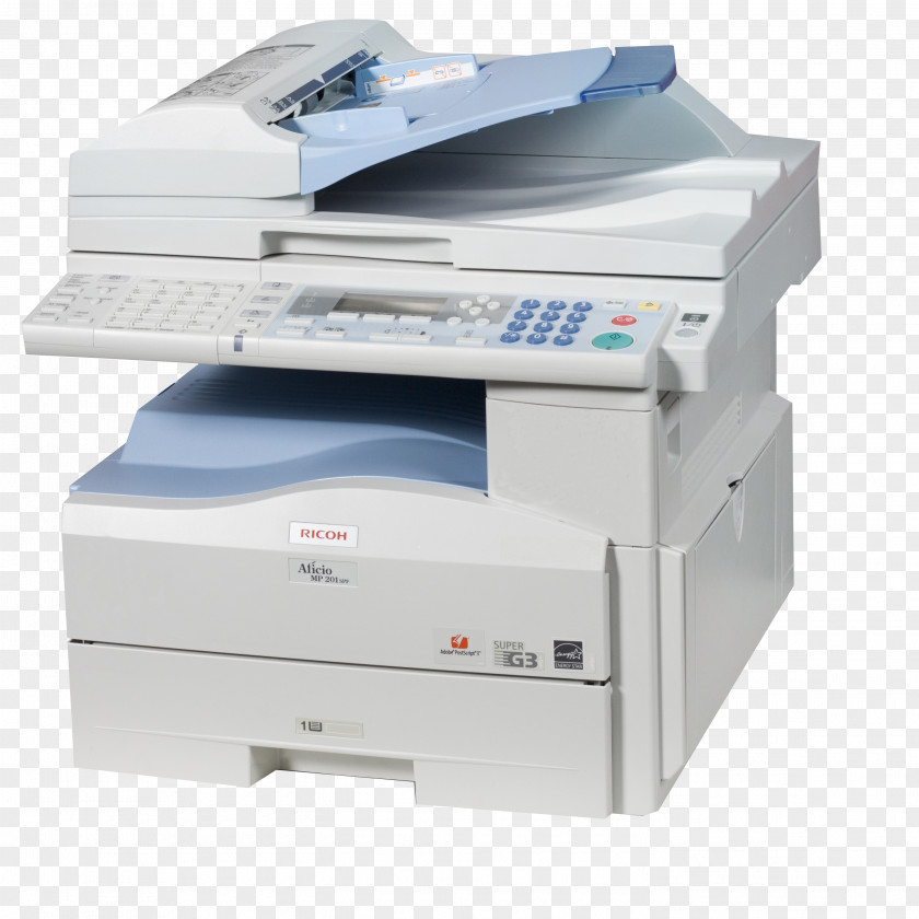 Printer Photocopier Ricoh Multi-function Escáner PNG