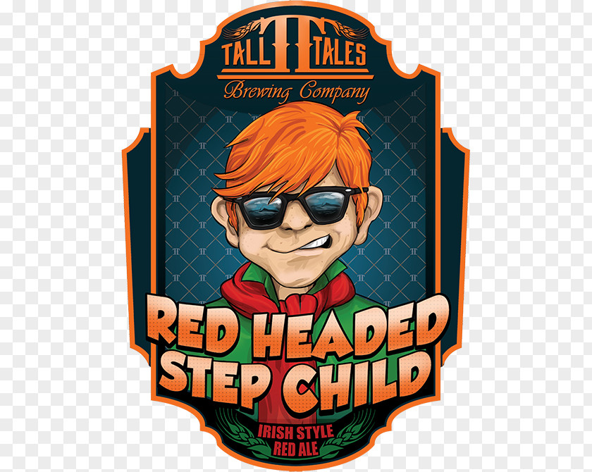 Red Headed Stepchild Illustration Poster Logo Character Recreation PNG