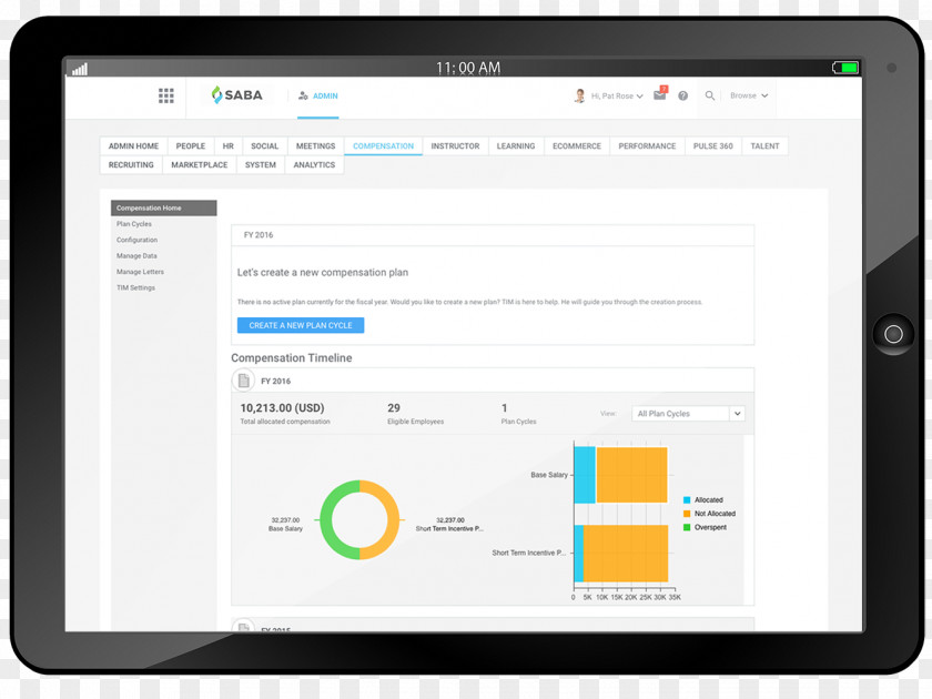 Remuneration Computer Program Saba Software Template Onboarding PNG