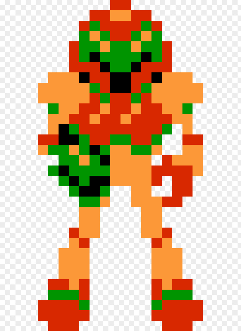 Sprite Metroid Super Nintendo Entertainment System Pac-Man Samus Aran PNG