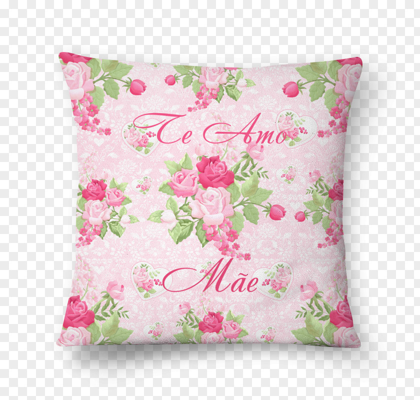 Tecido Cushion Art Mother Throw Pillows Floral Design PNG