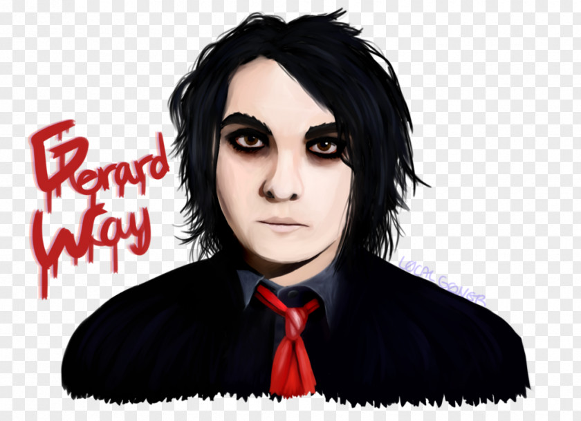 Vampire Black Hair PNG