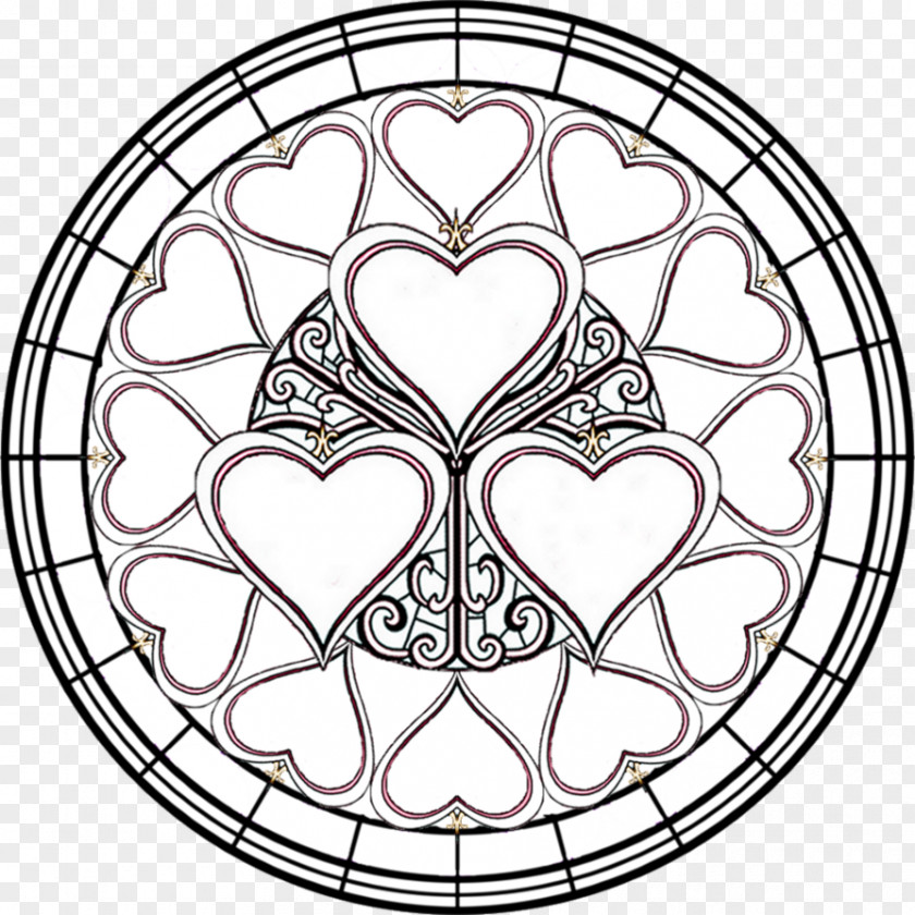 Window Stained Glass Coloring Book PNG