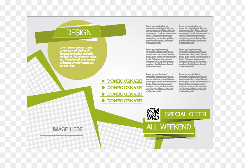 Business Brochure Design Vector Material Template Flyer PNG
