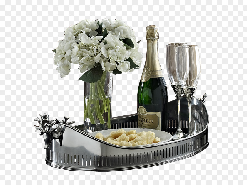Champagne Wine Bottle PNG