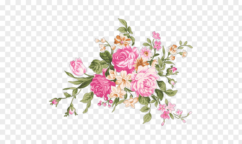 Flower Bouquet Floral Design Paper PNG
