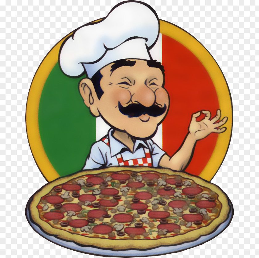 Pizza Italian Cuisine Fettuccine Alfredo Salami Restaurant PNG