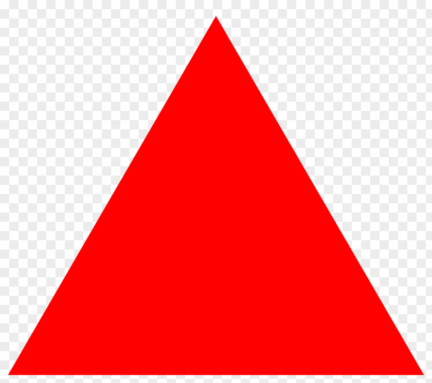 Red Triangle Right Clip Art PNG