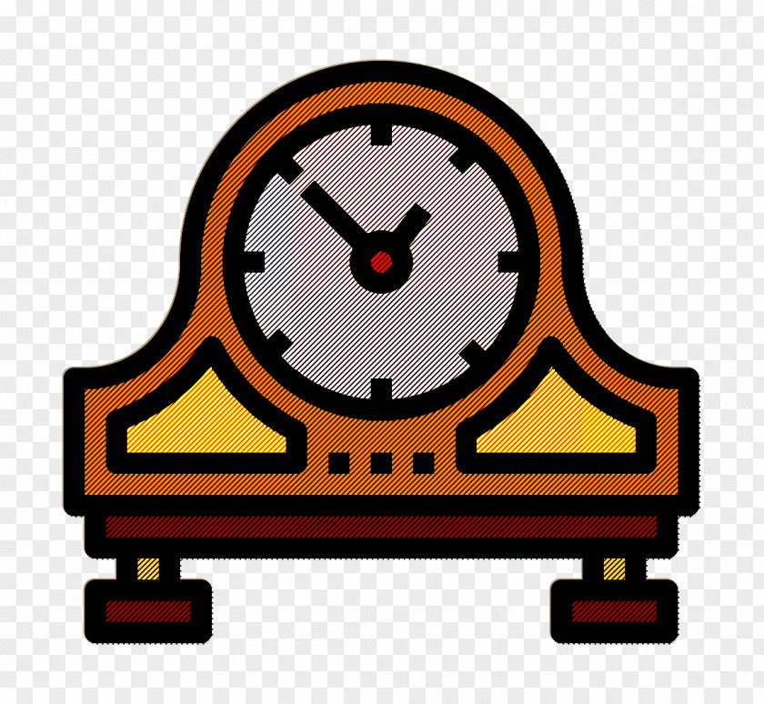 Table Clock Icon Time And Date Watch PNG