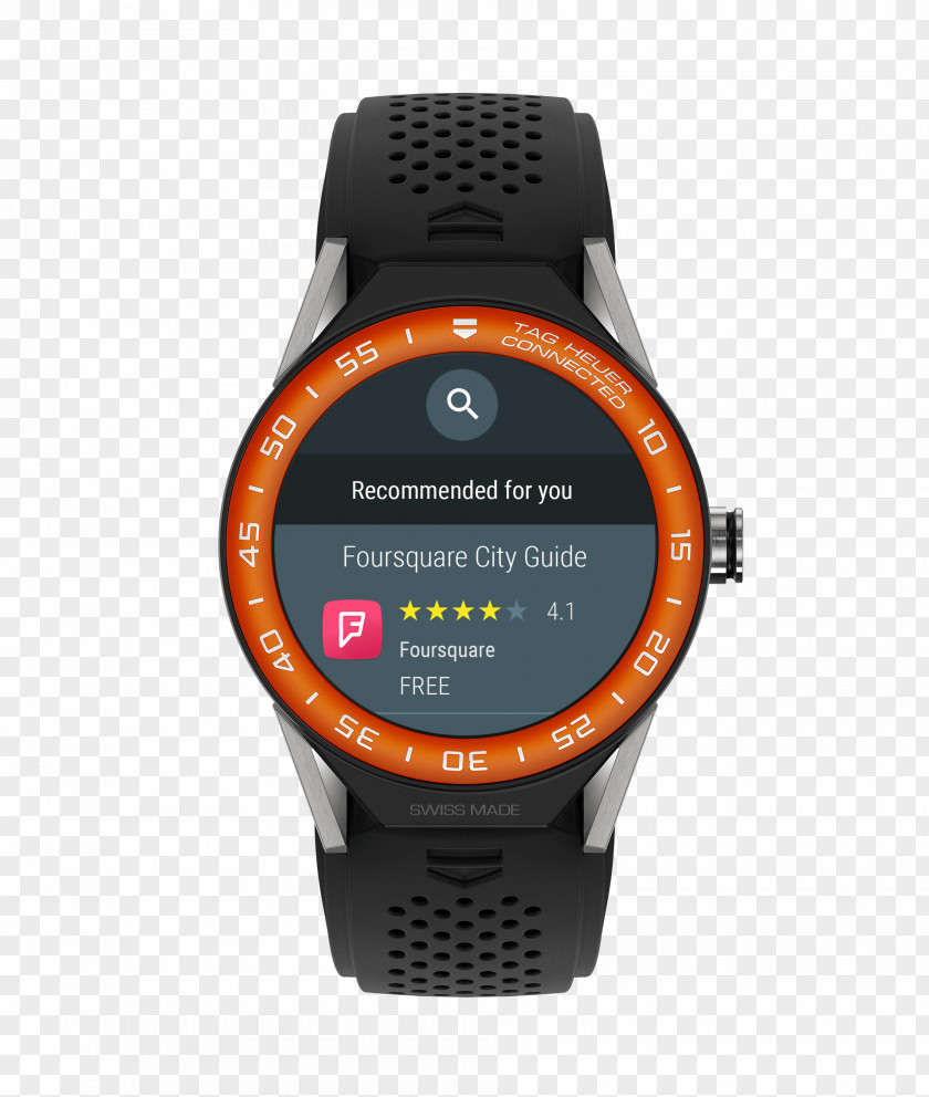 Watch TAG Heuer Connected Modular Smartwatch PNG