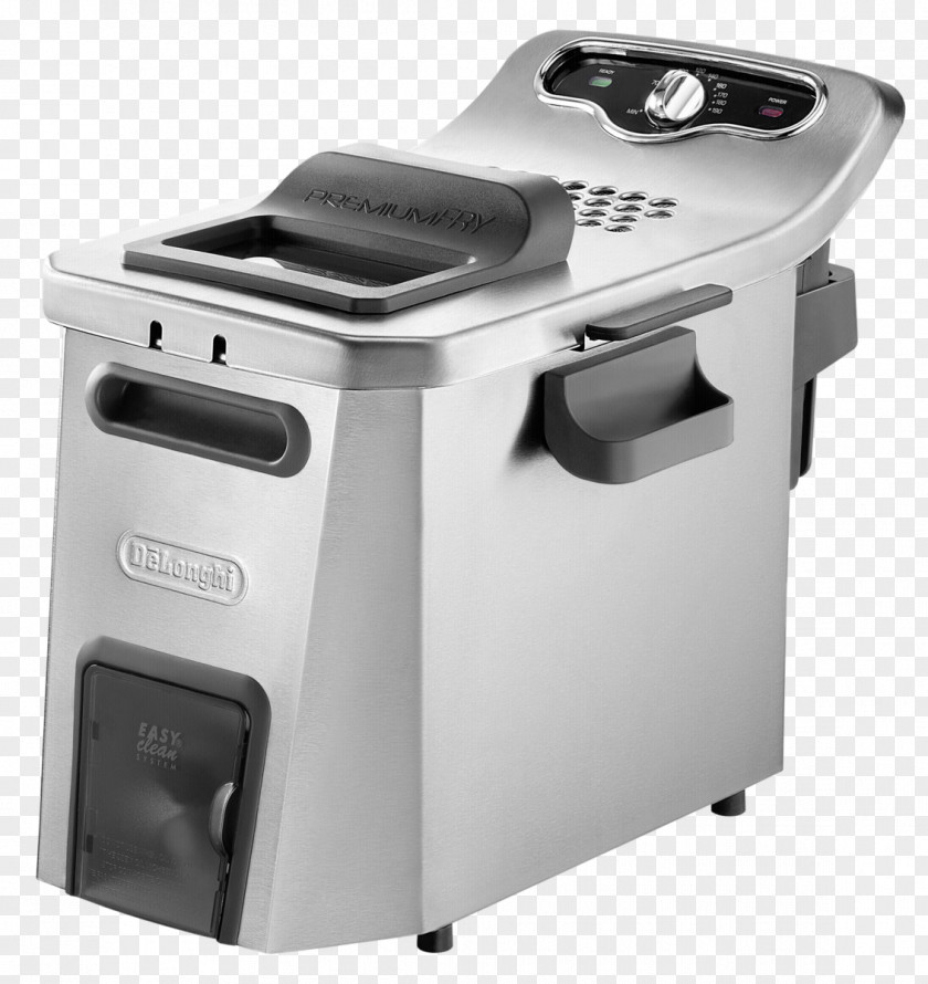 Lunch Box Deep Fryers DeLonghi F 44510 CZ Single Stand-alone 3L 3200W Black,Stainless Steel Fryer 27201 De'Longhi Home Appliance PNG