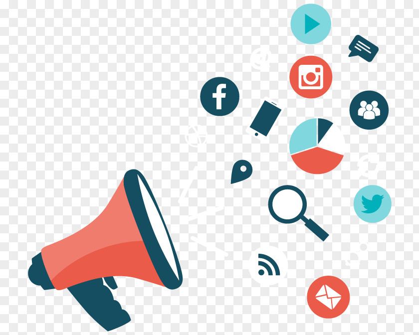 Social Media Digital Marketing Optimization PNG
