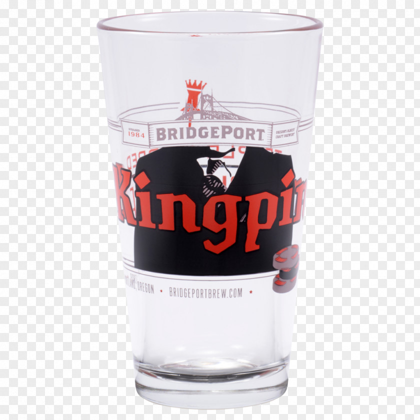 Beer Pint Glass BridgePort Brewing Company Ale PNG