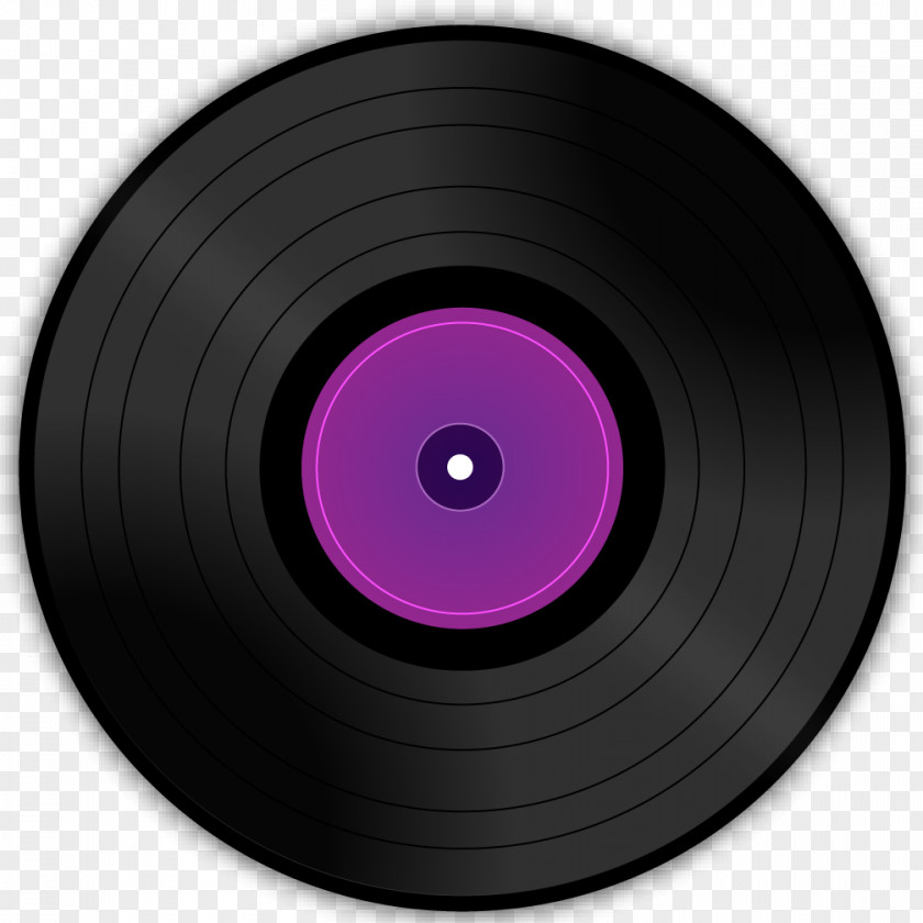 Dj Event Purple Camera Lens Violet Phonograph Record Magenta PNG