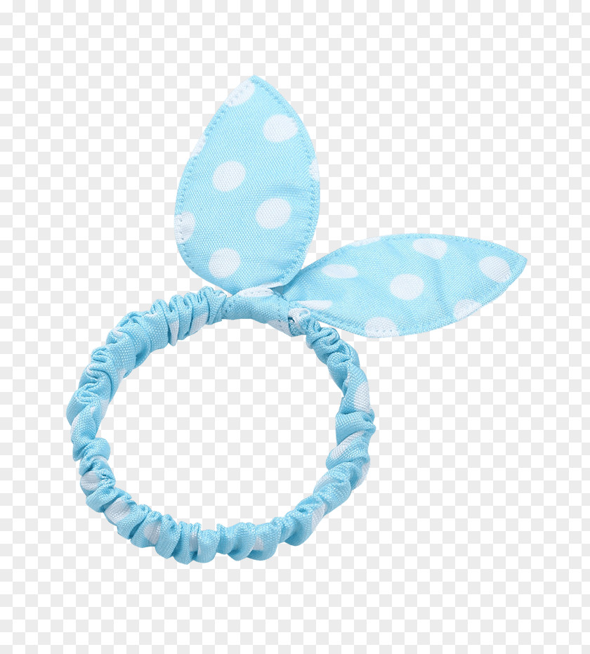 Hair Band Tie Headgear Toy Turquoise PNG