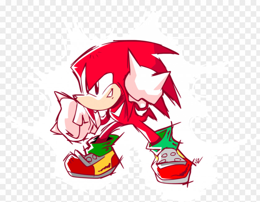 Hedgehog Art Knuckles The Echidna PNG