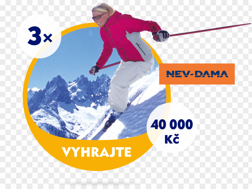 Logo Skiing Recreation Font Text PNG