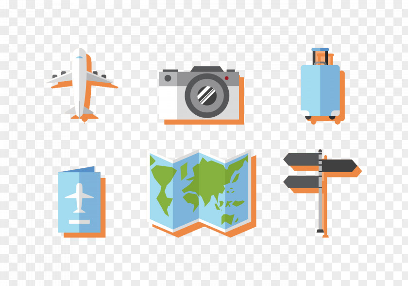 Small Fresh Travel Icon Graphic Design PNG