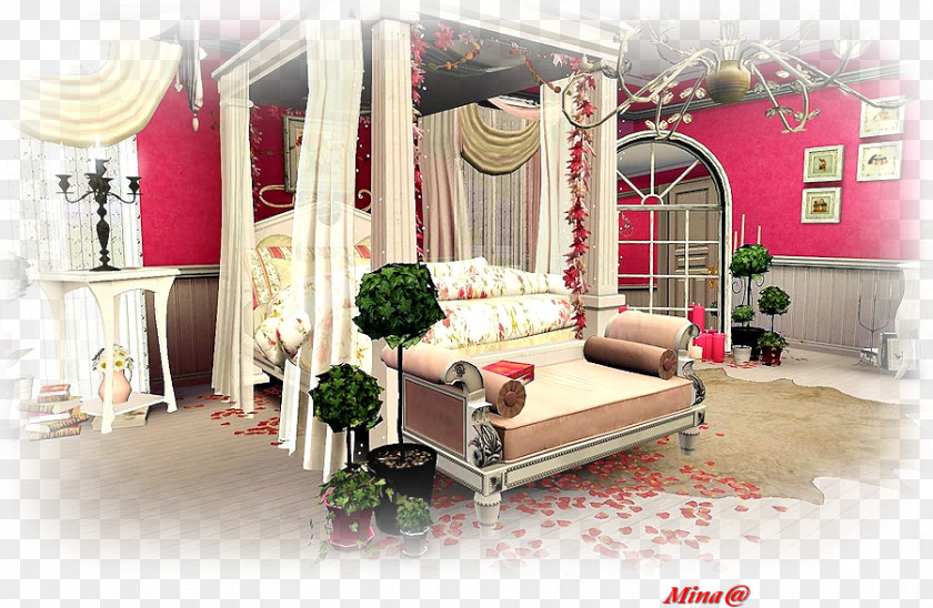 Valentine's Day Bedroom Living Room Interior Design Services PNG