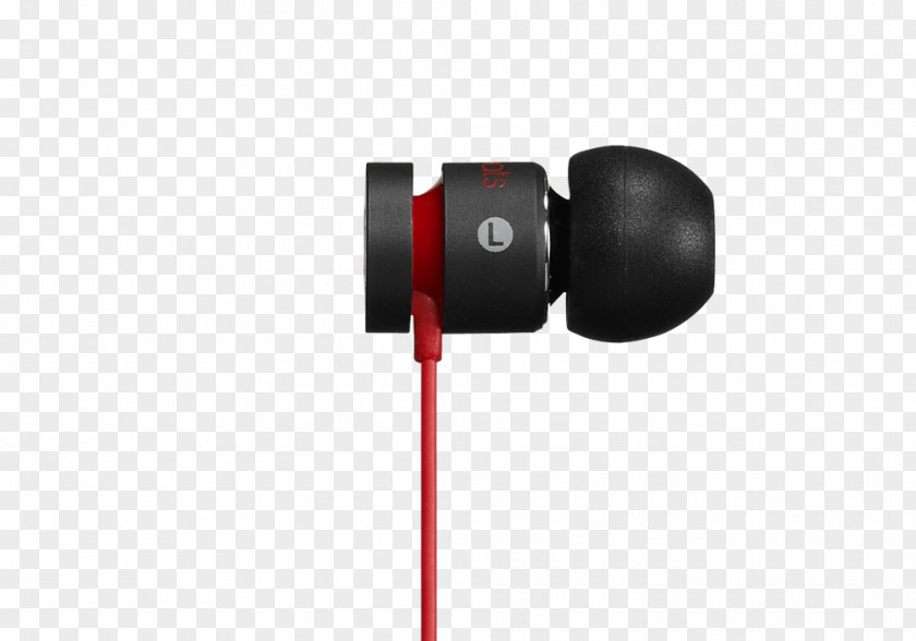 Beats Wireless Headset Black Apple UrBeats3 Electronics Headphones Microphone PNG