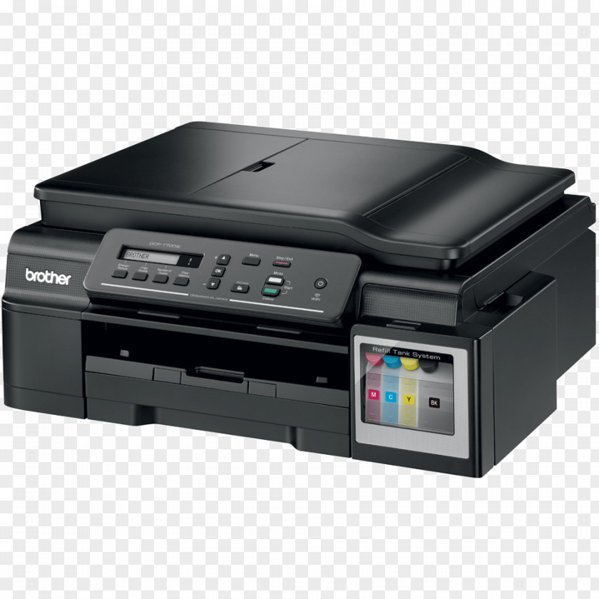 Brother Industries Inkjet Printing Image Scanner Printer PNG