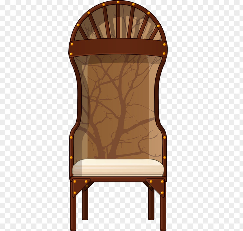 Cartoon Advanced Seat Design Chair Table Furniture PNG