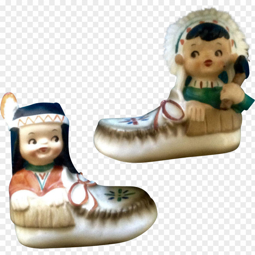 Indigenous Peoples Of The Americas Salt And Pepper Shakers Moccasin Boy PNG