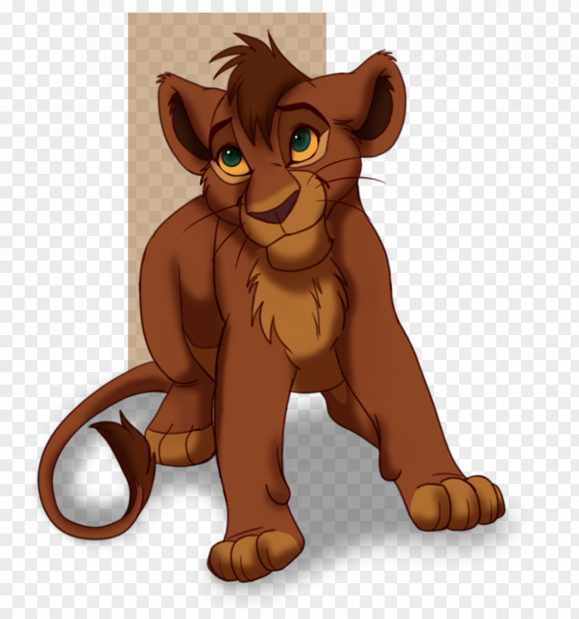 Lion Kiara Kovu Character Art PNG