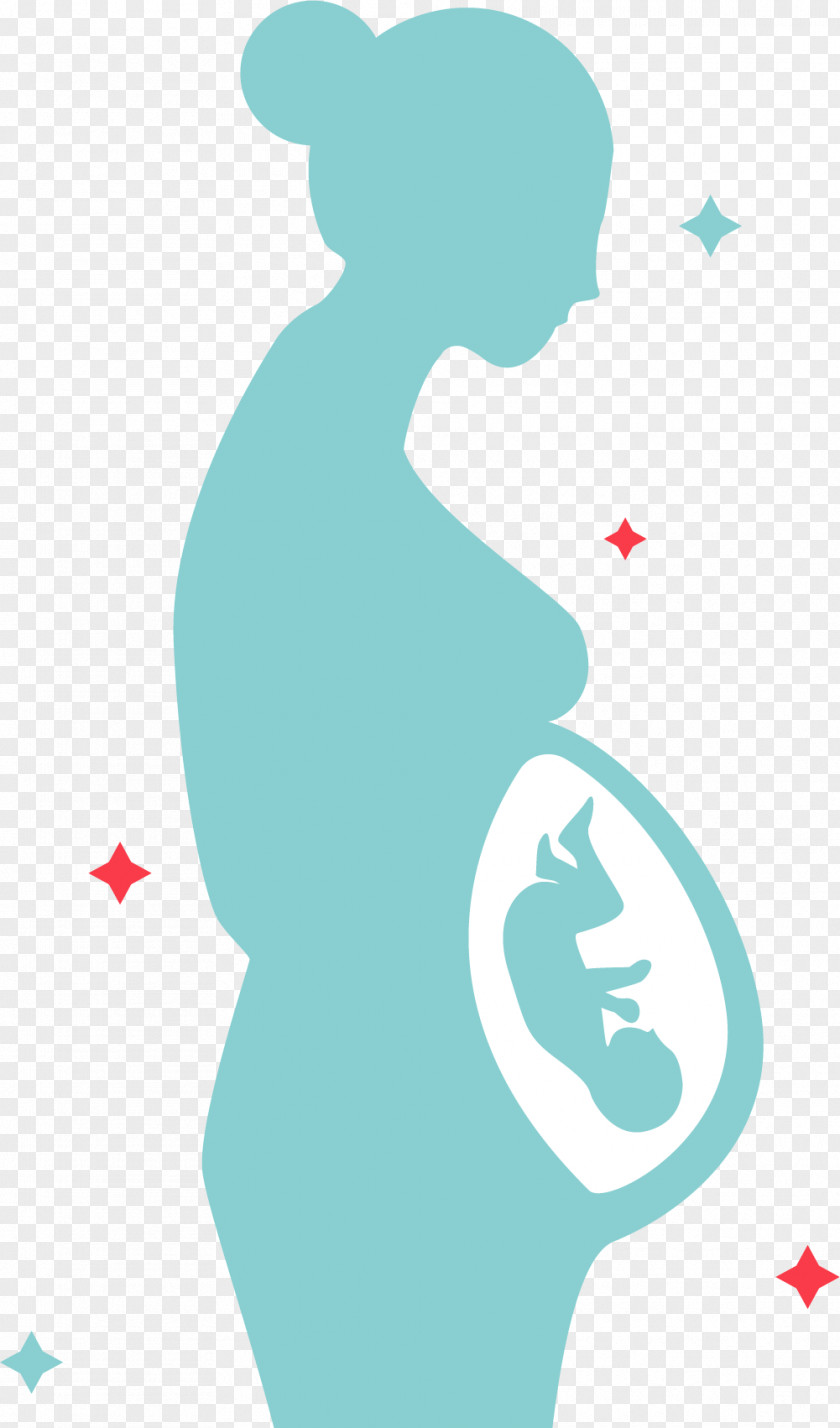 Pale Blue Pregnant Child Pregnancy Childbirth Infant Mother PNG