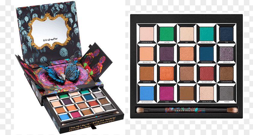 Urban Decay Eye Shadow Alice Through The Looking Glass Palette Aliciae Per Speculum Transitus Cosmetics PNG