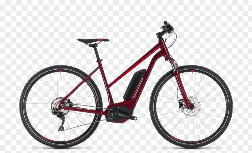 Bicycle Electric Cube Bikes Mountain Bike Hybrid PNG
