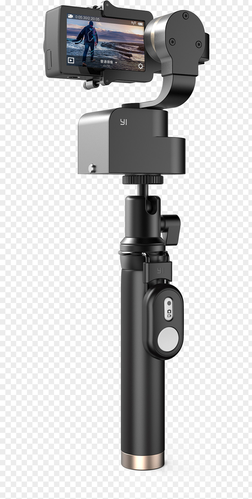 Camera YI Technology 4K Action Xiaomi Yi Gimbal 4K+ PNG