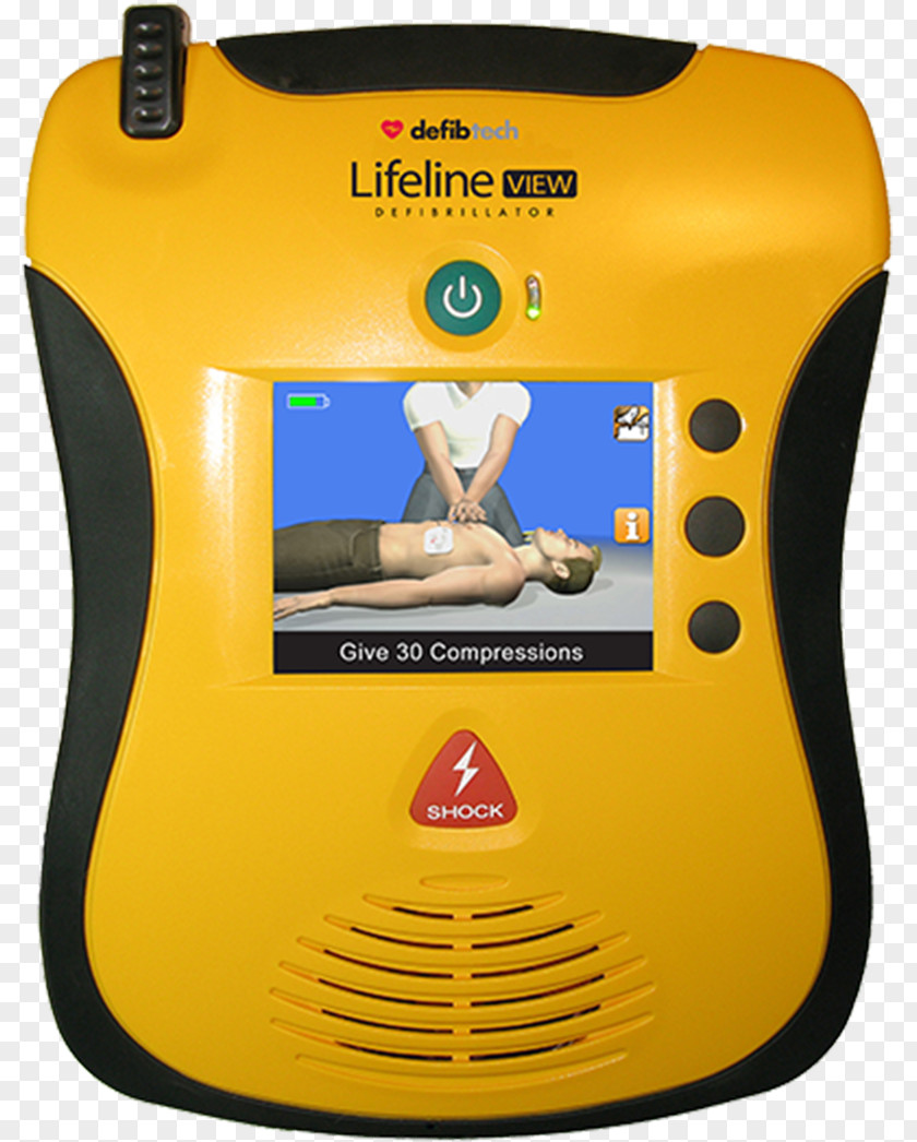 Defibrillator Automated External Defibrillators Defibrillation Lifepak Cardiac Arrest Cardiology PNG
