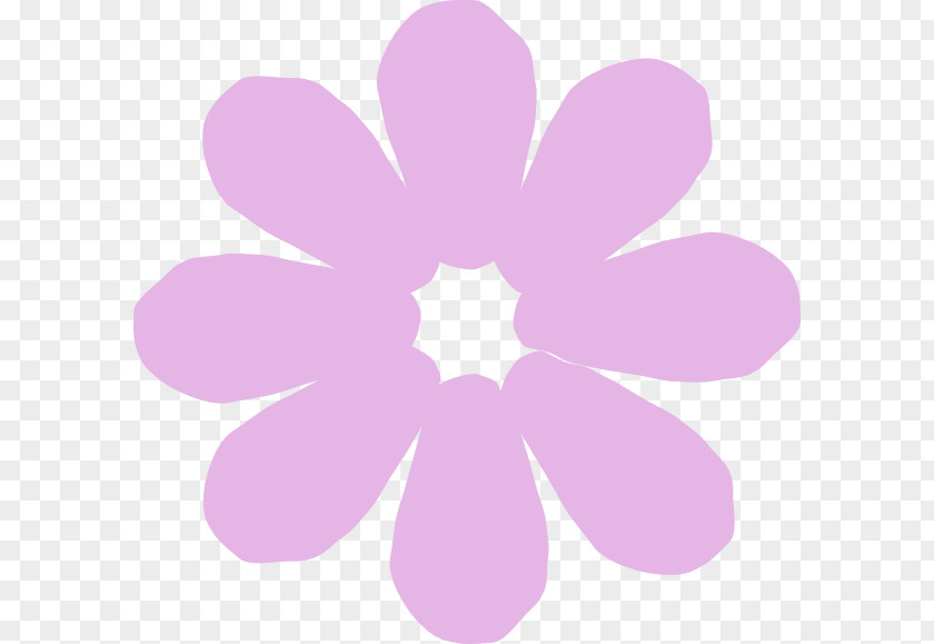 Purple Flower Cartoon Drawing Clip Art PNG