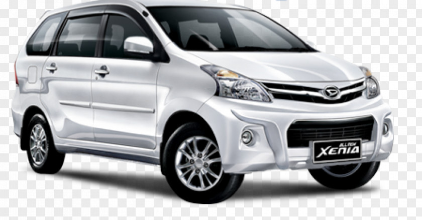 Rent Daihatsu Xenia Toyota Avanza Car Minivan PNG