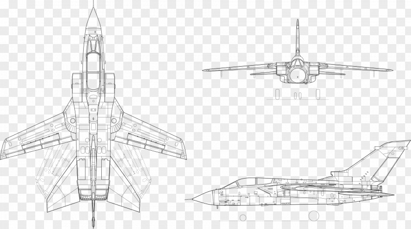 Airplane Projection Panavia Tornado Orthogonality Angle PNG