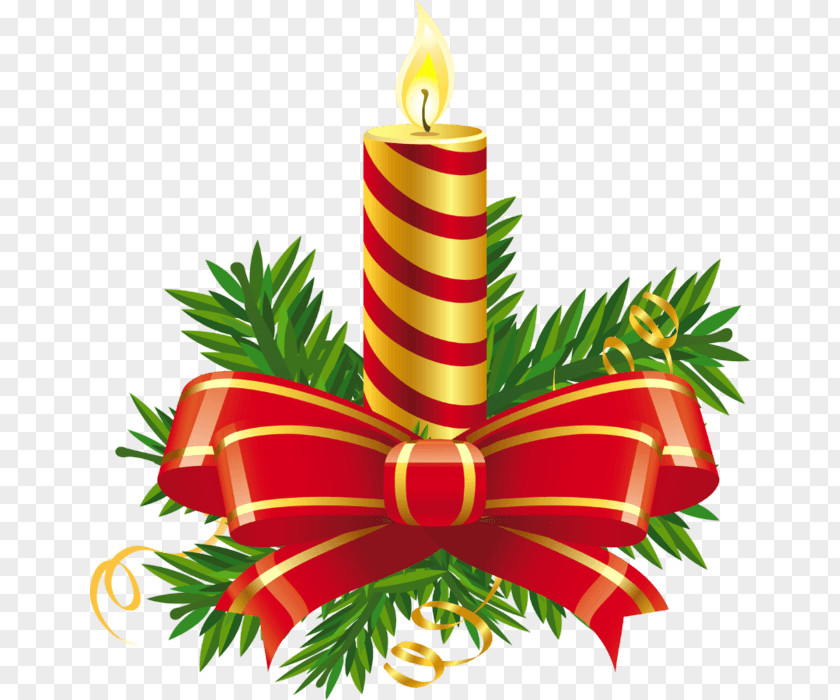 Christmas Candle Image Clip Art PNG